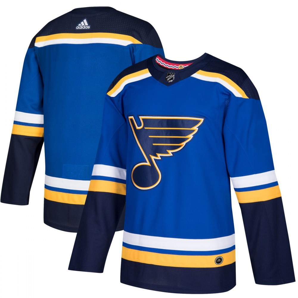 St. Louis Blues adidas Home Authentic Blank Jersey - Blue-Pro Kit Vault | Brand New 26/27 Sports Jerseys
